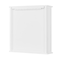 Alaterre Furniture Coventry 27"W x 29"H Wall Mounted Bath Storage Cabinet with Two Doors and Open Shelf ANCT75WH - alternate 3